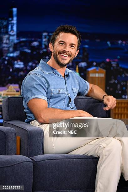 Episode 2154 -- Pictured: Actor Jonathan Bailey during an interview on Wednesday, June 25, 2025 --