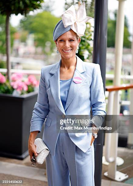 Zara Tindall attends day four of Royal Ascot at Ascot Racecourse on June 20, 2025 in Ascot, England.