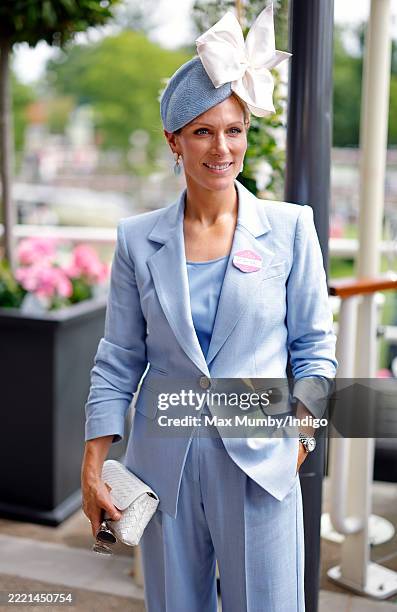 Zara Tindall attends day four of Royal Ascot at Ascot Racecourse on June 20, 2025 in Ascot, England.