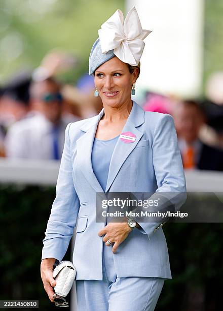Zara Tindall attends day four of Royal Ascot at Ascot Racecourse on June 20, 2025 in Ascot, England.