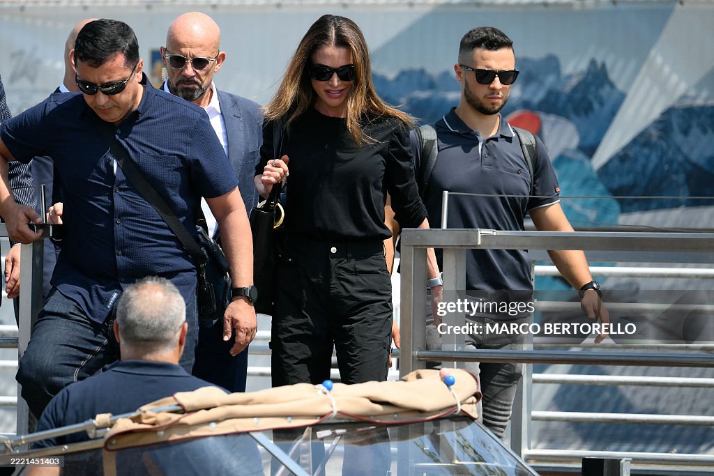 ITALY-VENICE-WEDDING-BEZOS-ARRIVALS