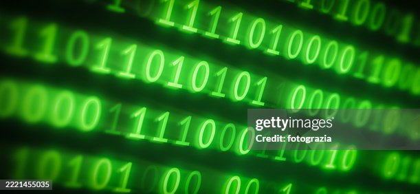 Green Binary Code Digital Matrix Background Green Binary Code Digital Matrix Background