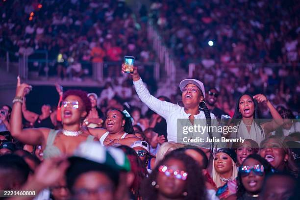 Atmosphere during Hot 107.9 Birthday Bash at State Farm Arena on June 21, 2025 in Atlanta, Georgia.