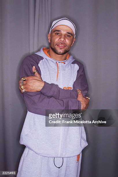 English DJ 'Goldie' in New York City for the premiere of the film 'The Price of Air' which features his music on the soundtrack CD.