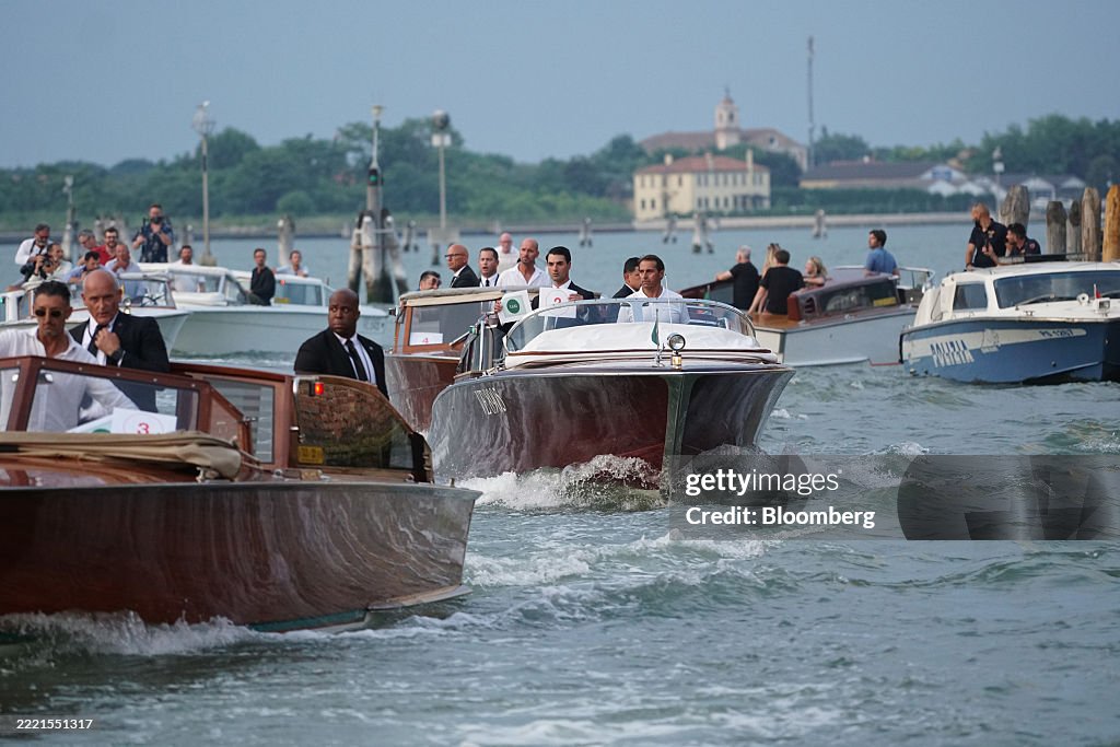 Jeff Bezos Venice Wedding Draws Anti-Tourism Protesters