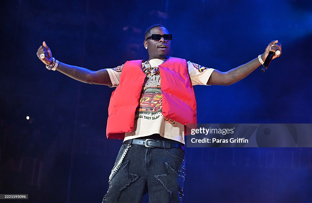 Boogie Concert Rapper Rapper Big Boogie performs onstage during 2025 Hot 107.9 Birthday ...