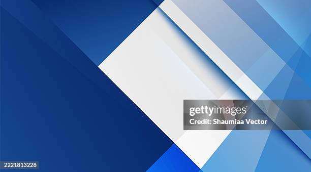 modern futuristic technology geometric abstract background with light blue and white colours - white angle background stock illustrations
