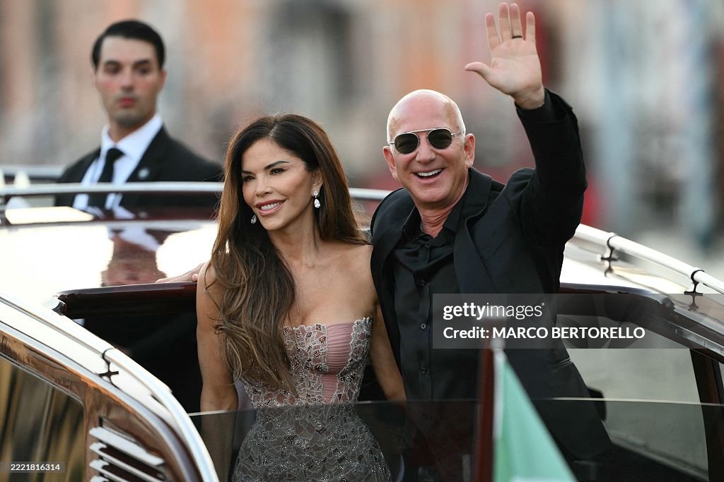 Emily Bezos Amazon's founder Jeff Bezos and spouse Lauren Sanchez Bezos leave the ...