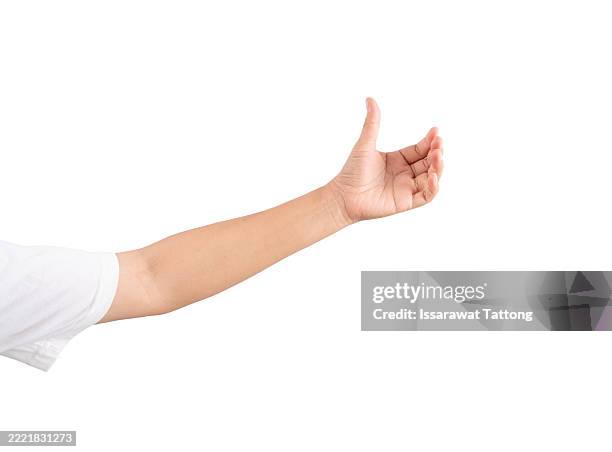 a hand is shown in a white background, with the fingers spread out - temptation stock pictures, royalty-free photos & images