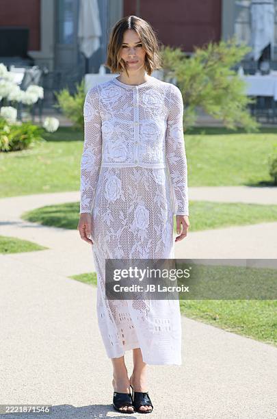 Keira Knightley poses during the 3rd "Nouvelles Vagues" International Biarritz Film Festival on June 28, 2025 in Biarritz, France.