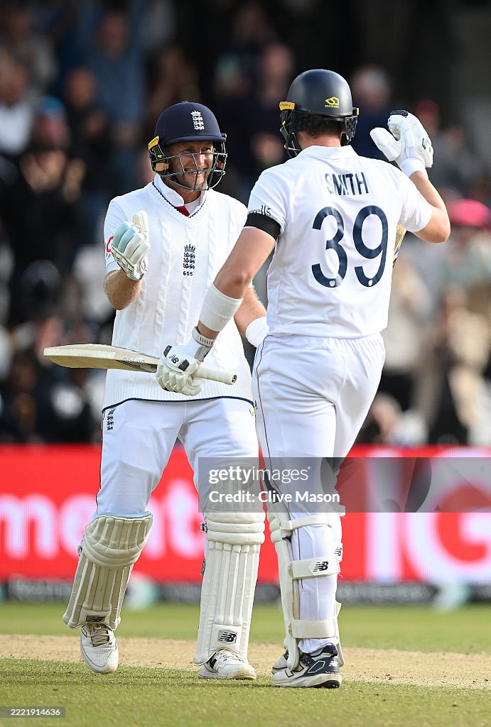 England v India - 1st Rothesay Test Match: Day Five