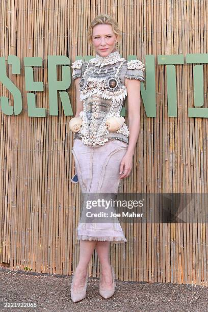 Cate Blanchett attends The Serpentine Gallery Summer Party 2025 at Serpentine on June 24, 2025 in London, England.