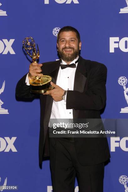 James Manos Jr. Won an Emmy for Outstanding writing in a Drama Series: 'Sopranos' at the 1999 Emmy Awards in Los Angeles, CA 9/13/99