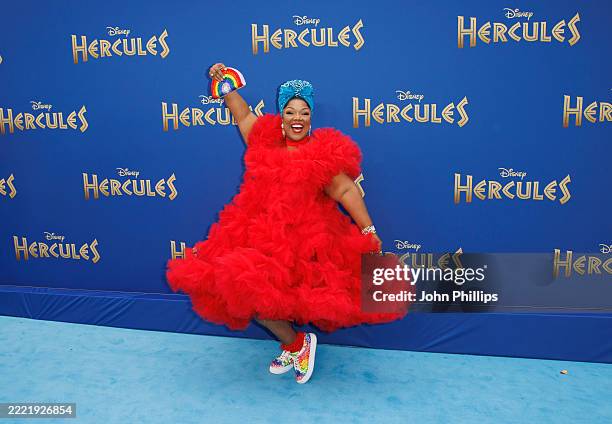 Cheryl Porter attends Disney's "Hercules" World Premiere at the Theatre Royal Drury Lane on June 24, 2025 in London, England.