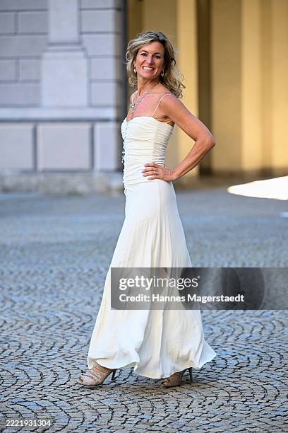 Thamara Barth atttends the 24th Peace Award Of German Film 'Die Brücke' at Cuvilliéstheater on June 24, 2025 in Munich, Germany.