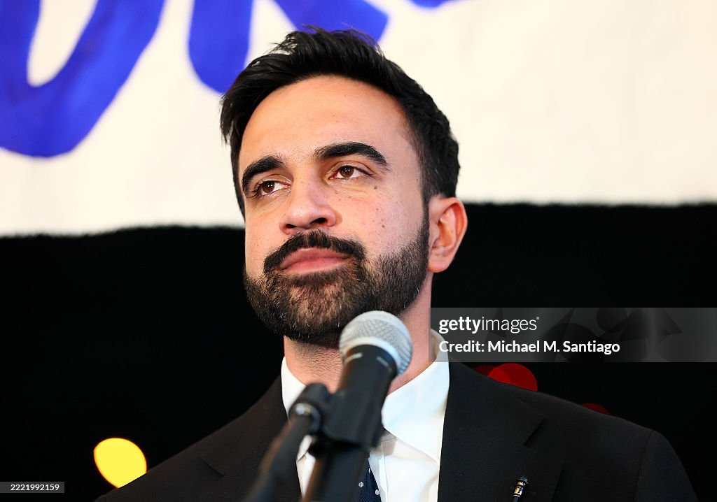 Mayoral Candidate For New York Zohran Mamdani Holds Primary Election Night Party