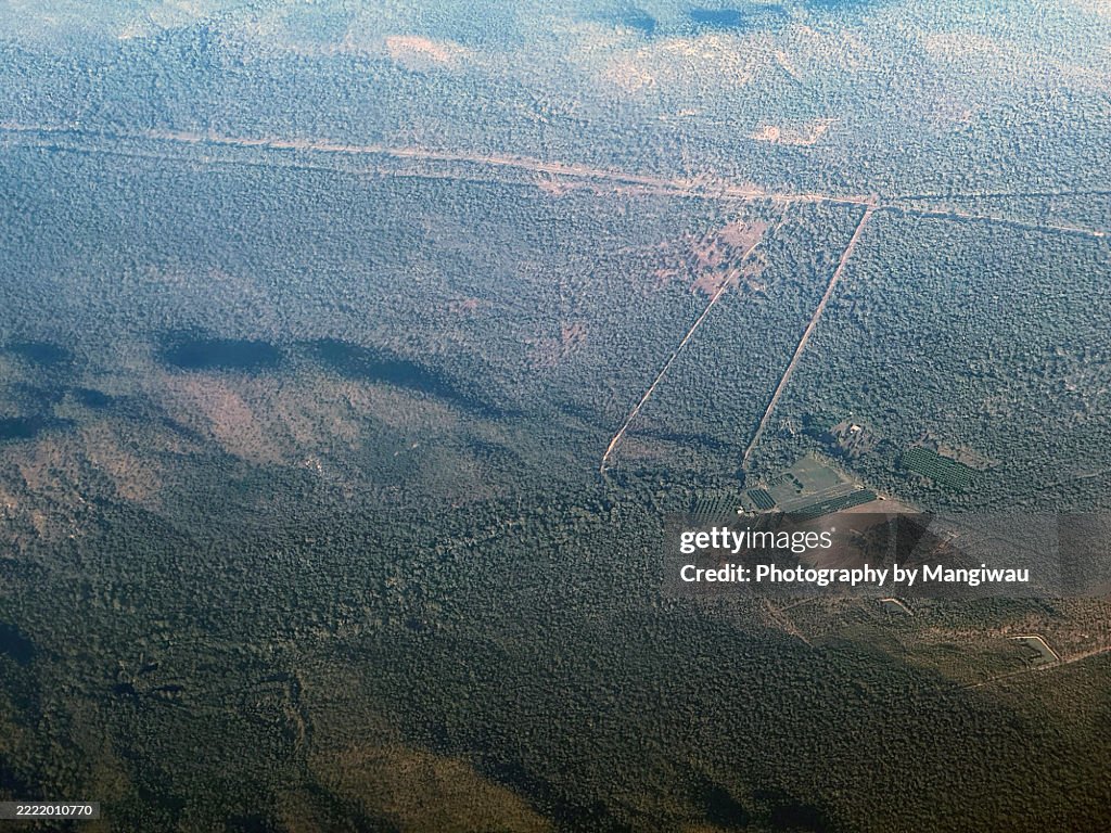 Crumpled Landscape Cape York, Queensland, Australia