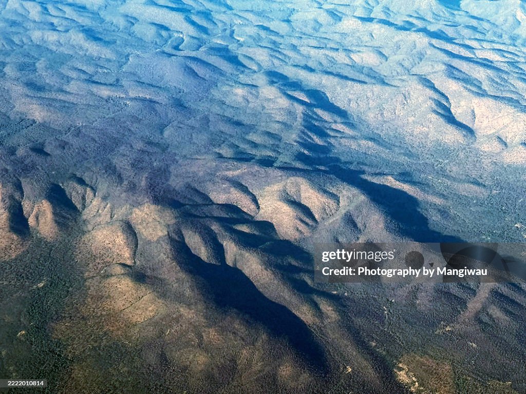 Crumpled Landscape Cape York, Queensland, Australia