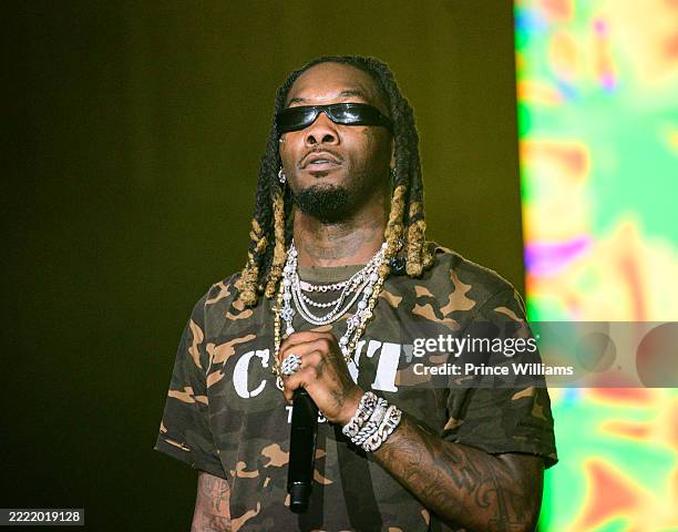 Offset performs onstage during Hot 107.9 Birthday Bash 2025 at State Farm Arena on June 21, 2025 in Atlanta, Georgia.