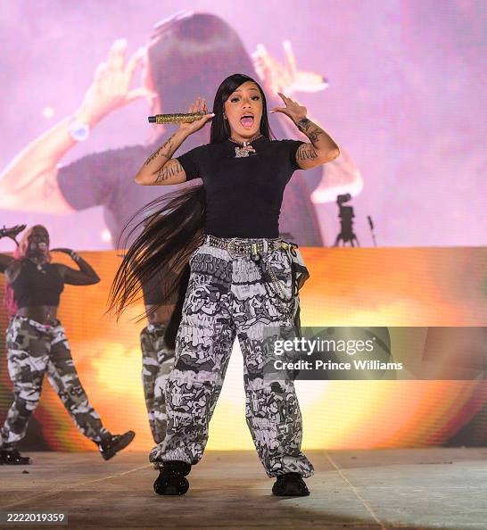 Glorilla House Rapper Rapper GloRilla performs onstage during Hot 107.9 Birthday Bash 2025 ...