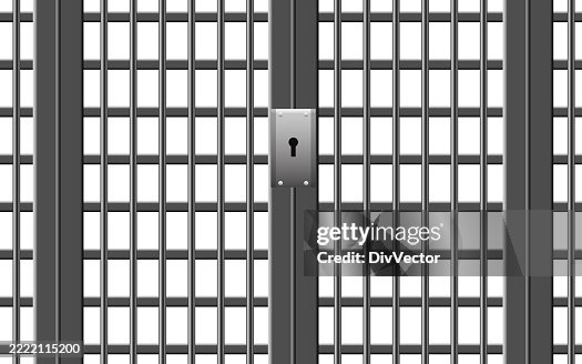 Prison bars vector background Prison bars vector background