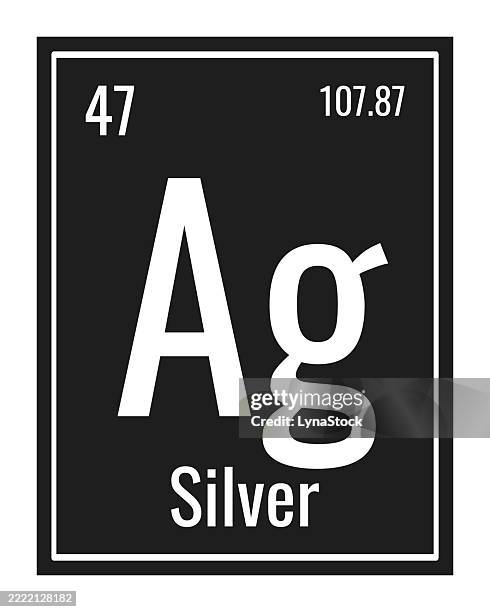 Ag Symbol Math 47 Ag Periodic Table Stock Photos, High-Res Pictures, and Images ...