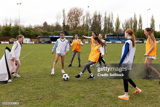 going for goal! - extracurricular activity stock pictures, royalty-free photos & images