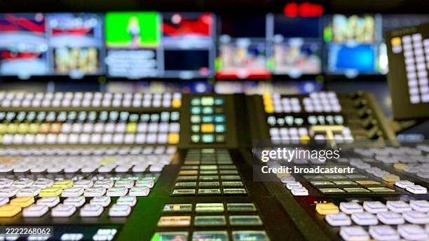 video mixer switcher - broadcasting stock pictures, royalty-free photos & images