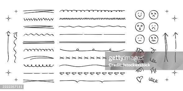 Hand Drawn Decorative Elements Collection Hand Drawn Decorative Elements Collection