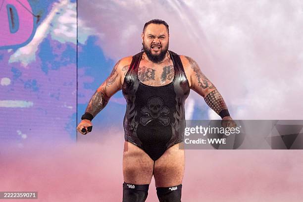 Bronson Reed Post Bronson Reed makes his entrance during RAW at the BOK Center in... News ...