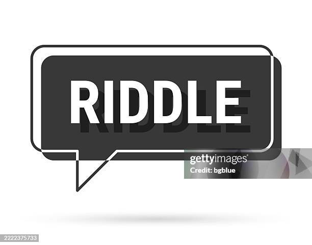 Black Icon Riddles 24 Riddle Icon High Res Illustrations - Getty Images