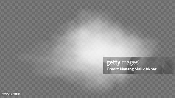 white smoke or clouds with transparent background - white powder explosion stock illustrations