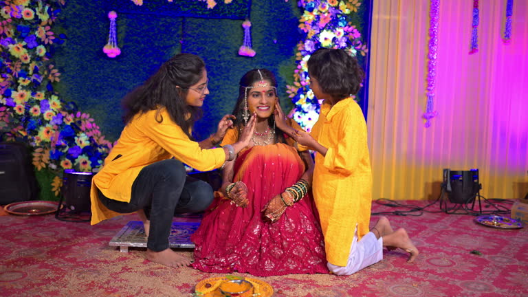 Haldi Program 80 Haldi Ceremony Stock Videos, Footage, & 4K Video Clips - Getty Images