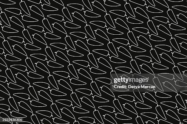 pepper pattern vector, wallpaper free space for text.background. stock illustration - red pepper sauce stock illustrations