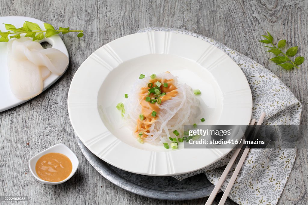 Miso Sauce Konjac Noodles