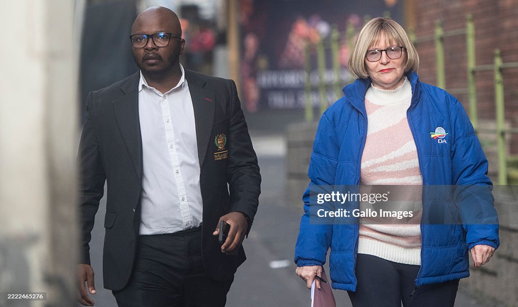 DA Lay Criminal Charges Against South African Minister Nobuhle Nkabane At Cape Town Central Police Station