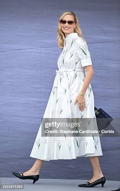 Beatrice Borromeo attends the Dior Homme Menswear Spring/Summer 2026 show as part of Paris Fashion Week on June 27, 2025 in Paris, France.