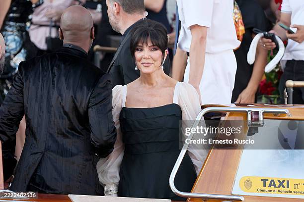 Kris Jenner sighting at the Jeff Bezos and Lauren Sanchez Wedding on June 27, 2025 in Venice, Italy.