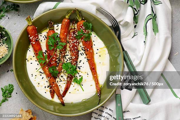 directly above shot of food in plate on table,ukraine - feta cheese stock pictures, royalty-free photos & images