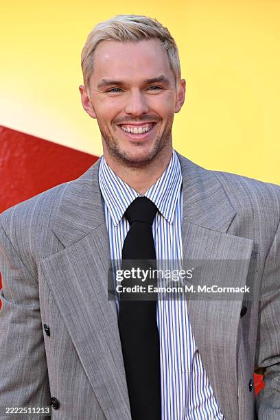Nicholas Hoult attends the "Superman" Fan Event at Cineworld Leicester Square on July 2, 2025 in London, England.