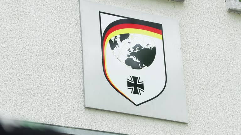Operational Command Logo 133 German Bundeswehr Armed Forces Operations Command Stock Videos ...