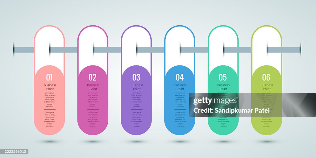 Data Visualisation Timeline Examples Business Data Visualization Timeline Infographic High-Res Vector ...