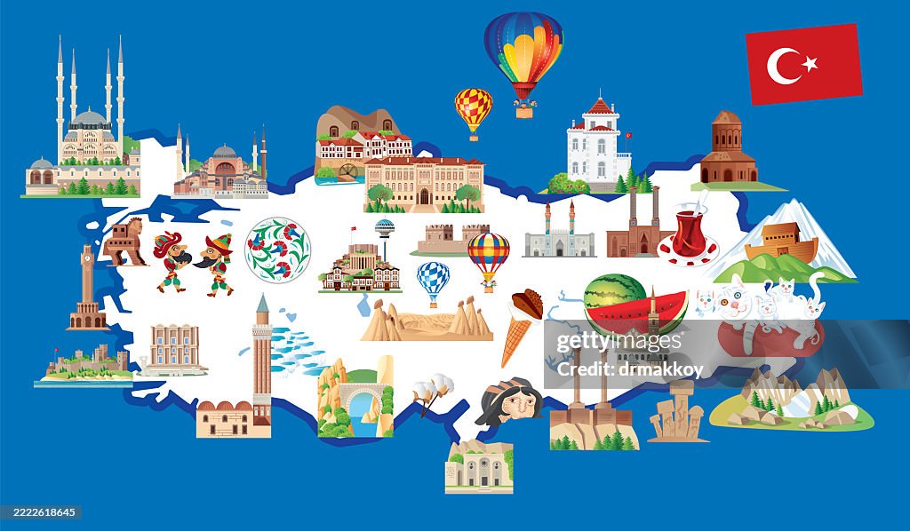 Turkey Travel Map