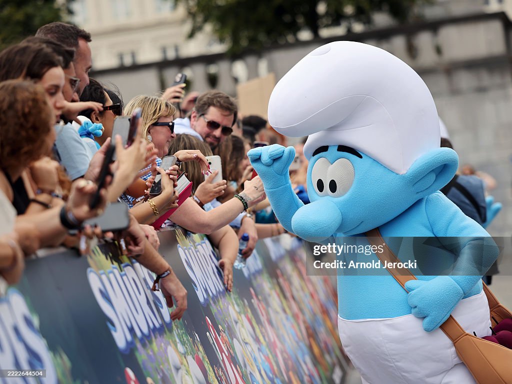"Smurfs" Global Premiere