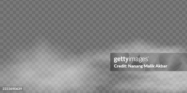 white smoke or clouds with transparent background - powder explosion stock illustrations