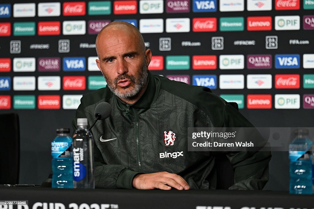 Chelsea FC Training Session And Press Conference - FIFA Club World Cup 2025