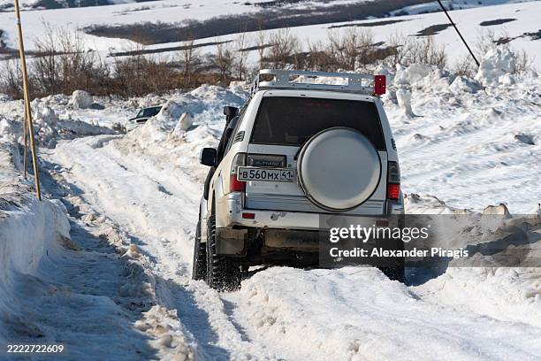 Prado Rear View 106 Toyota Prado Land Cruiser Stock Photos, High-Res Pictures, and ...