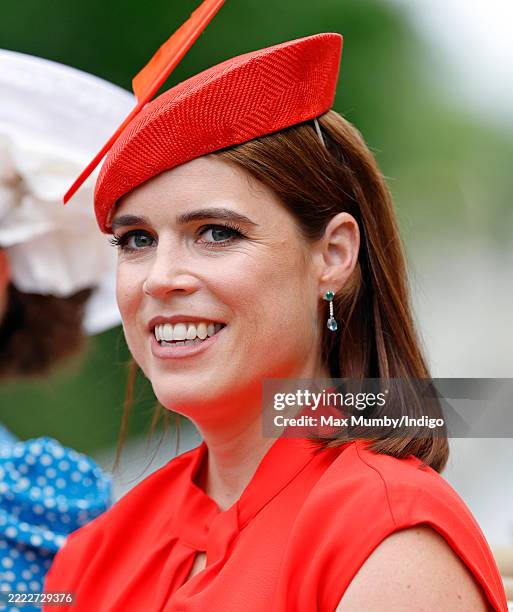 Princess Eugenie attends day five of Royal Ascot at Ascot Racecourse on June 21, 2025 in Ascot, England.