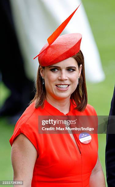 Princess Eugenie attends day five of Royal Ascot at Ascot Racecourse on June 21, 2025 in Ascot, England.