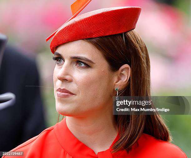 Princess Eugenie attends day five of Royal Ascot at Ascot Racecourse on June 21, 2025 in Ascot, England.
